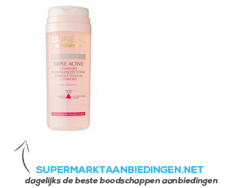 L'Oréal Fluweelzachte tonic comfort aanbieding