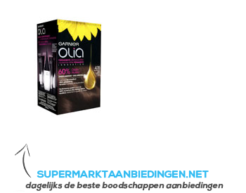 L'Oréal Garnier olia haarkl. 4.15 iced chocolate aanbieding