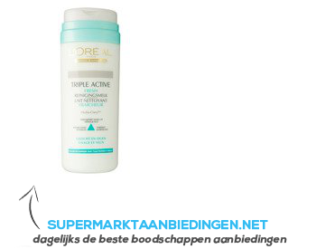 L'Oréal Ideal balance reinigingsmelk aanbieding