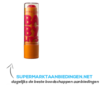 L’Oréal Maybelline baby lips cherry lippenbalsem aanbieding