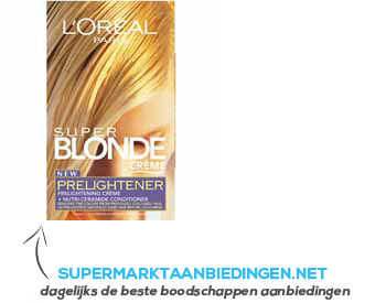 L’Oréal Perfect blonde superblonde aanbieding