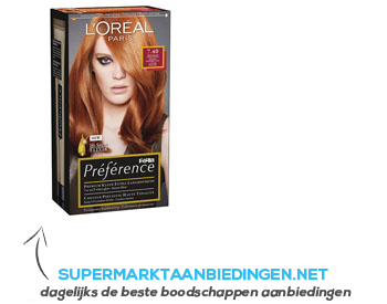L'Oréal Preference feria haarkleuring 7.4 mango aanbieding