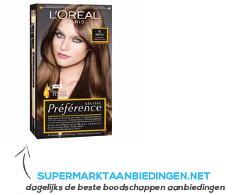 L’Oréal Récital Préférence 5 lichtbruin aanbieding