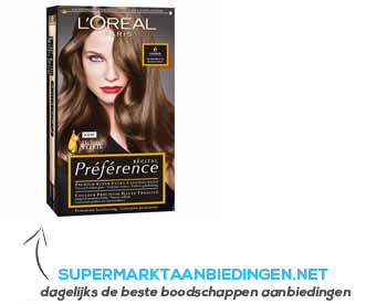 L'Oréal Récital Préférence 6 donkerblond aanbieding