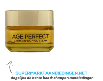 L'Oréal Skin age perfect extraordinary oil day aanbieding