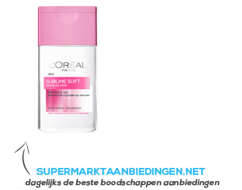 L’Oréal Sublime soft micellair gel aanbieding