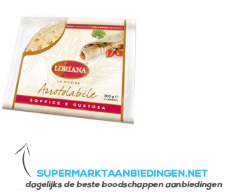 Loriana La Piadina Arrotolabile aanbieding