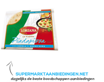 Loriana La Piadina Piadapizza aanbieding