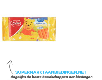 Lotus Winnie the Pooh wafel naturel aanbieding