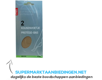 LTBD Kousenvoetje mousse one-size beige aanbieding