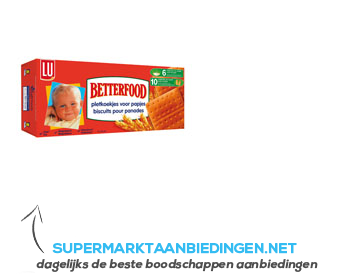 LU Betterfood pletkoekjes aanbieding