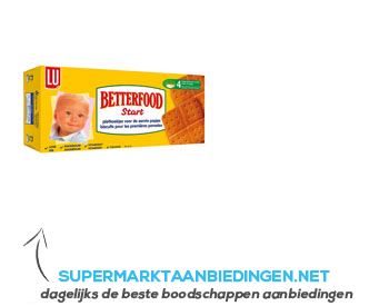 LU Betterfood start pletkoekjes aanbieding