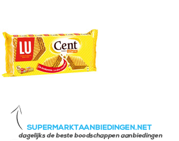 LU Cent wafels aanbieding