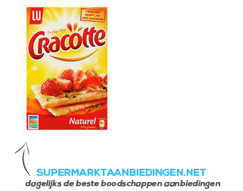 LU Cracotte toast naturel aanbieding