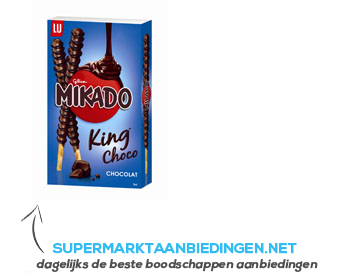 LU Mikado king choco aanbieding