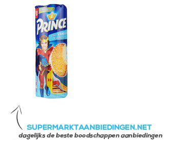 LU Prince gevulde biscuit vanille aanbieding