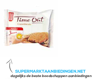 LU Time out granenbiscuits naturel aanbieding