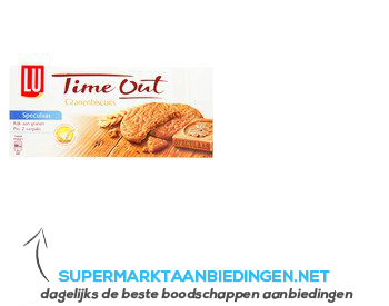 LU Time out granenbiscuits speculaas aanbieding