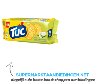 LU Tuc sour cream & onion aanbieding