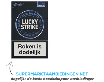 Lucky Strike Click & roll, slof aanbieding