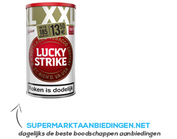 Lucky Strike Red XXL aanbieding