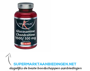 Lucovitaal Glucosamine 1500 mg chondroitine aanbieding