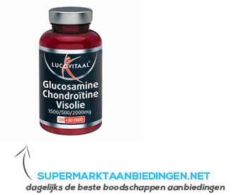 Lucovitaal Glucosamine chondroitine visolie aanbieding