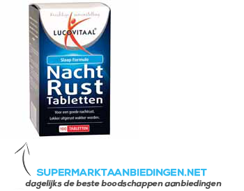 Lucovitaal Nachtrusttabletten aanbieding