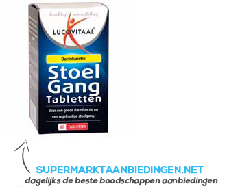 Lucovitaal Stoelgangtabletten aanbieding