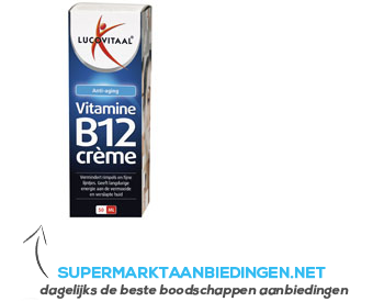 Lucovitaal Vitamine B12 crème aanbieding