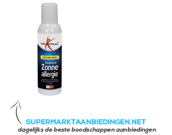 Lucovitaal Zonne-allergie spray aanbieding