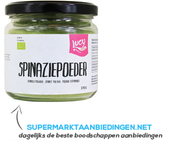 LUCY Spinaziepoeder bio aanbieding