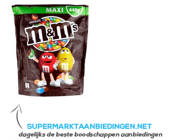 M&M Choco maxi aanbieding