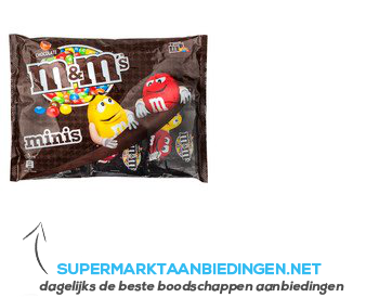 M&M Choco mini's aanbieding