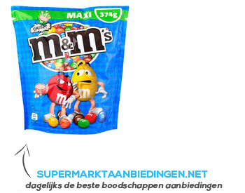 M&M Crispy aanbieding