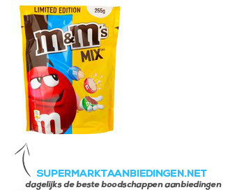 M&M Limited edition mix aanbieding