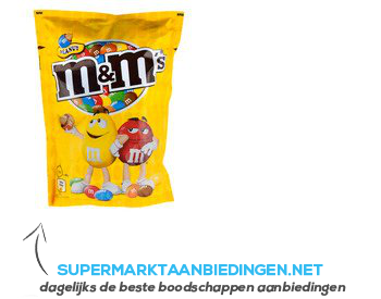 M&M Peanut aanbieding