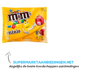 M&M Peanut mini's aanbieding