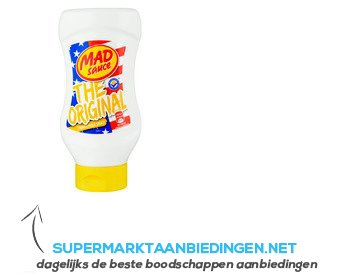 Madsauce Original French fries sauce topdown aanbieding