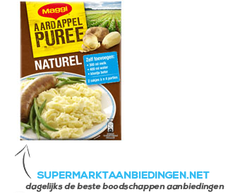 Maggi Aardappelpuree naturel aanbieding