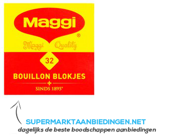 Maggi Bouillon blokjes voordeelpak aanbieding