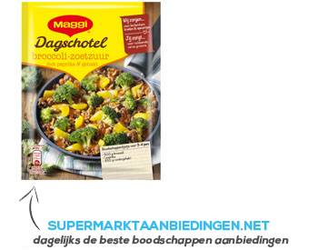 Maggi Dagschotel broccoli zoetzuur aanbieding