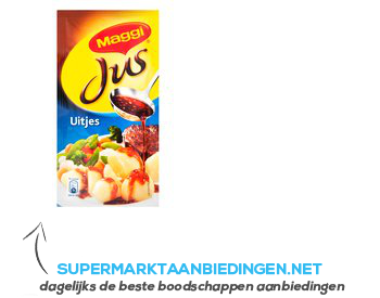 Maggi Jus uitjes aanbieding