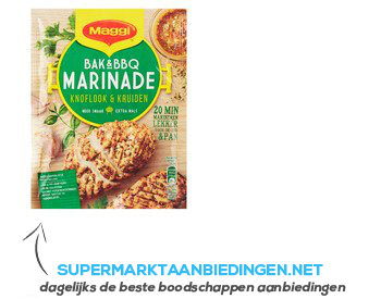 Maggi Marinade knoflook-kruiden aanbieding