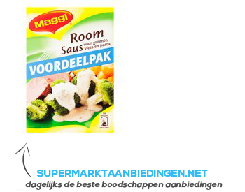 Maggi Roomsaus dubbelpak aanbieding