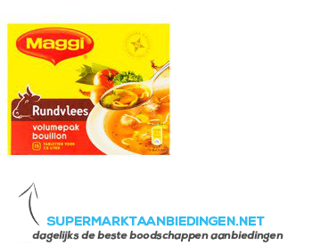 Maggi Rundvleesbouillon aanbieding