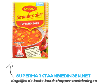 Maggi Smaakmaker voor tomatensoep aanbieding