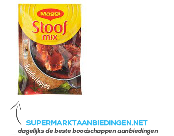 Maggi Stoofmix voor runderlapjes aanbieding