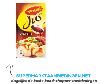 Maggi Vleesjus aanbieding