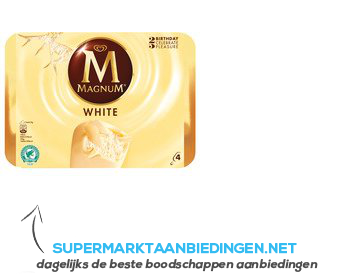 Magnum IJs white aanbieding